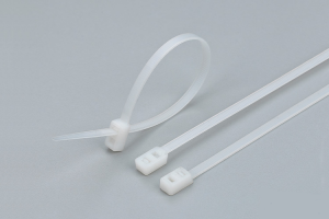 Imagen de sujetacables de doble bucle.