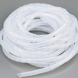 Imagen de funda espiral natural transparente.