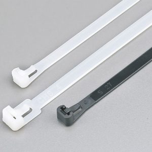 Imagen de tres cinchos reusables.